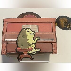 Over the Garden Wall Crossbody Bag Purse Jason Funderburker Piano Figural Frog!